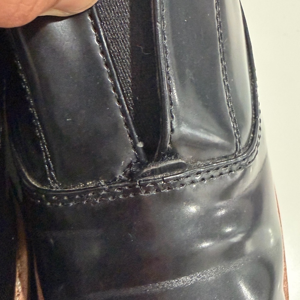 Zara Size 38 Black Leather Shoes - Picture 8 of 12